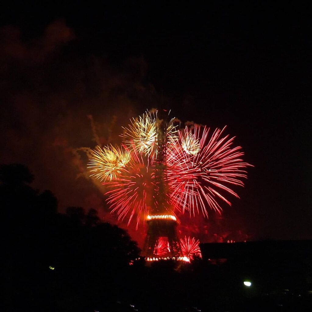 feux d'artifices du 14 juillet