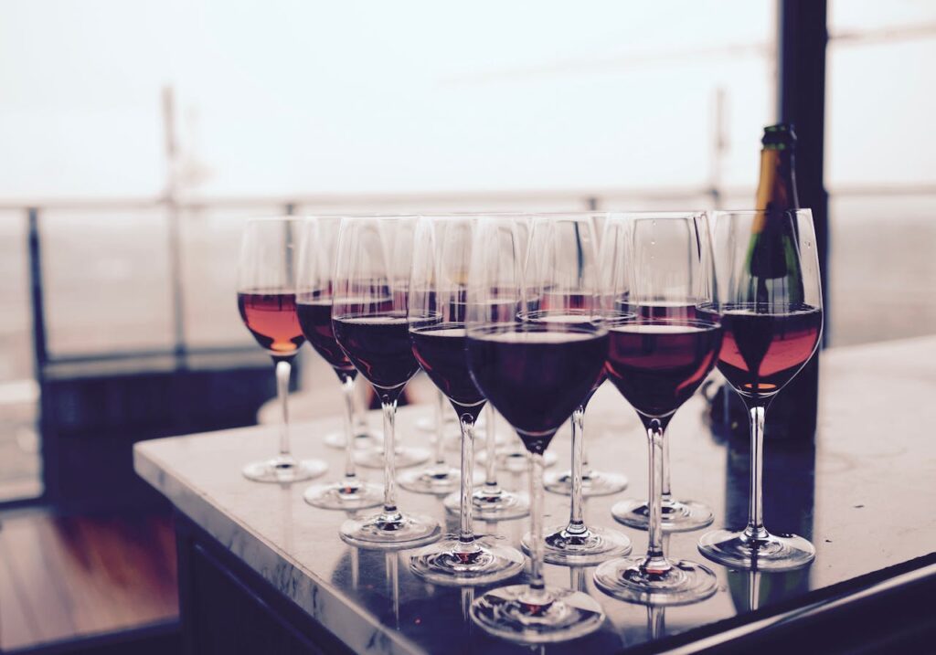 vin rouge brunch