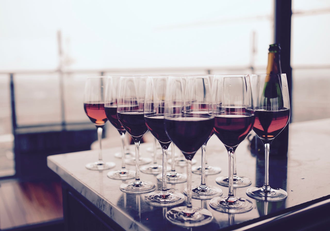 vin rouge brunch