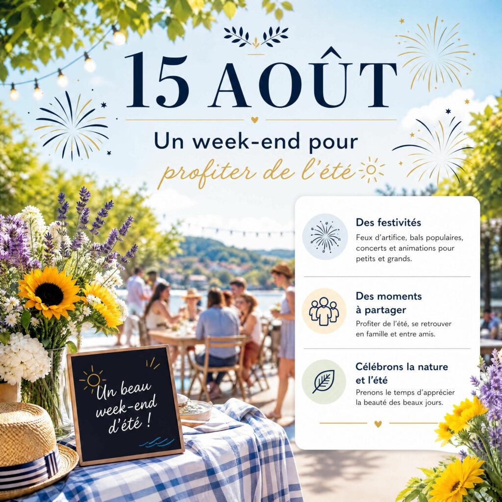 paris week end 15 aout 2026